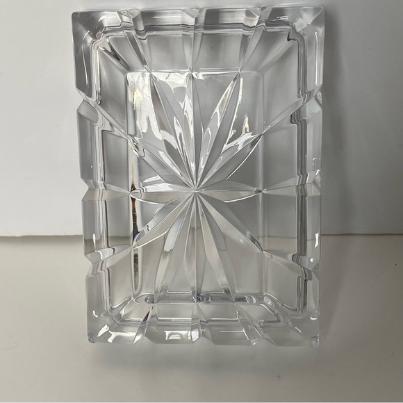 Miller Rogaska Lead Crystal Box With Cover Vintage Cut Glass 6” X 4” Jewelry - Picture 15 of 16